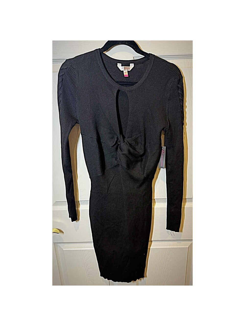 Ribbed Long Sleeve Dress